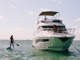 Prestige 460 Fly - Bow view